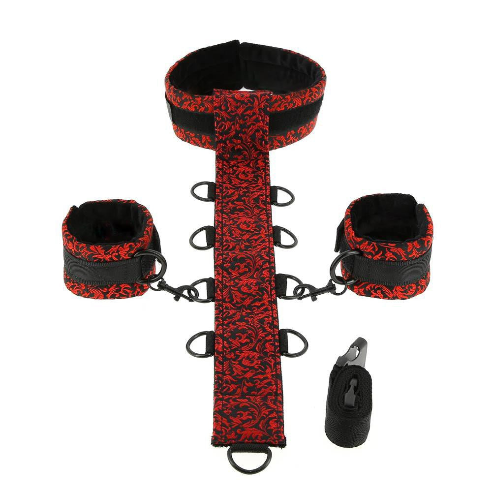 Set Attaches Taille-Cou & Poignets - Be Bondage