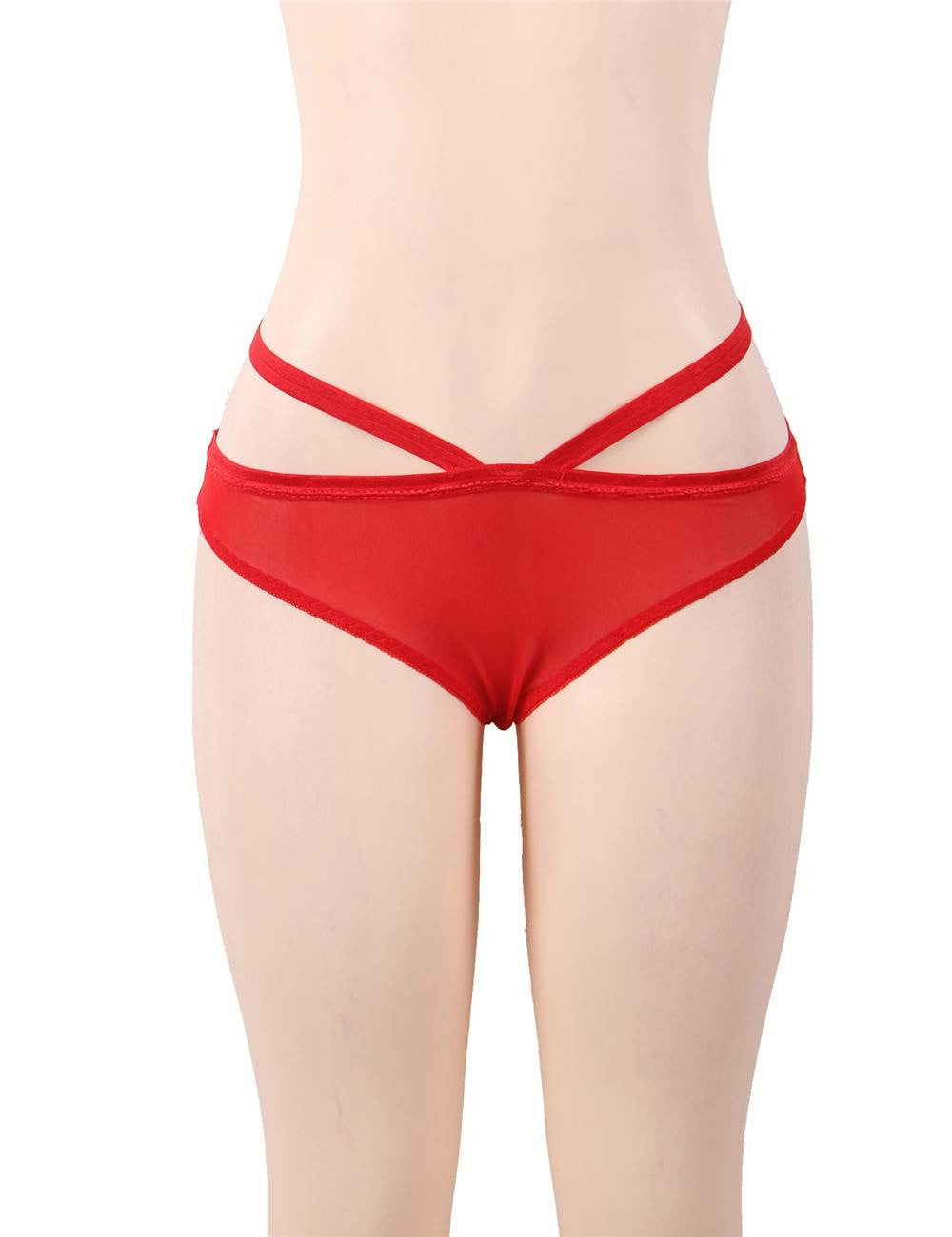 Nuisette Babydoll Trèfle - Dentelles et voile - Sensual Lingerie