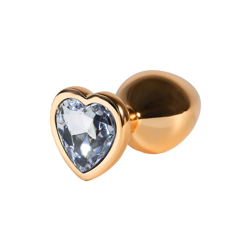 Plug Coeur Alu Rose L - Steel Lovin U