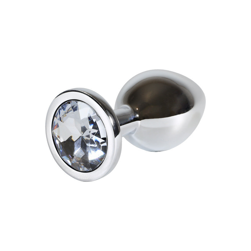 Plug Alu Argent L Crystal - Steel Lovin U