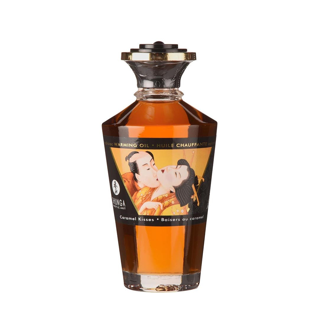 Huile de Massage Comestible bouteille saveur Caramel