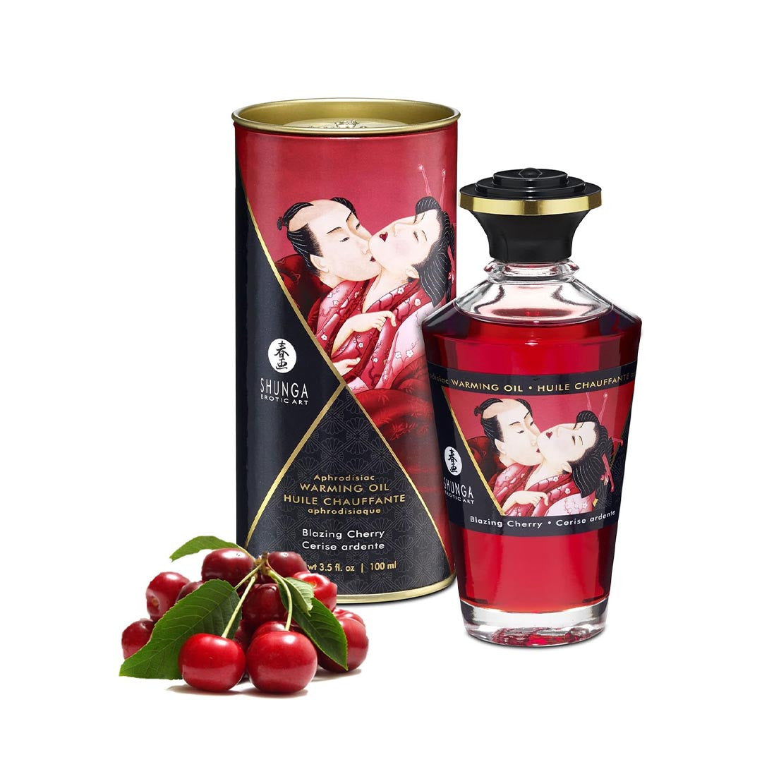 Huile de Massage Comestible saveur Cerise
