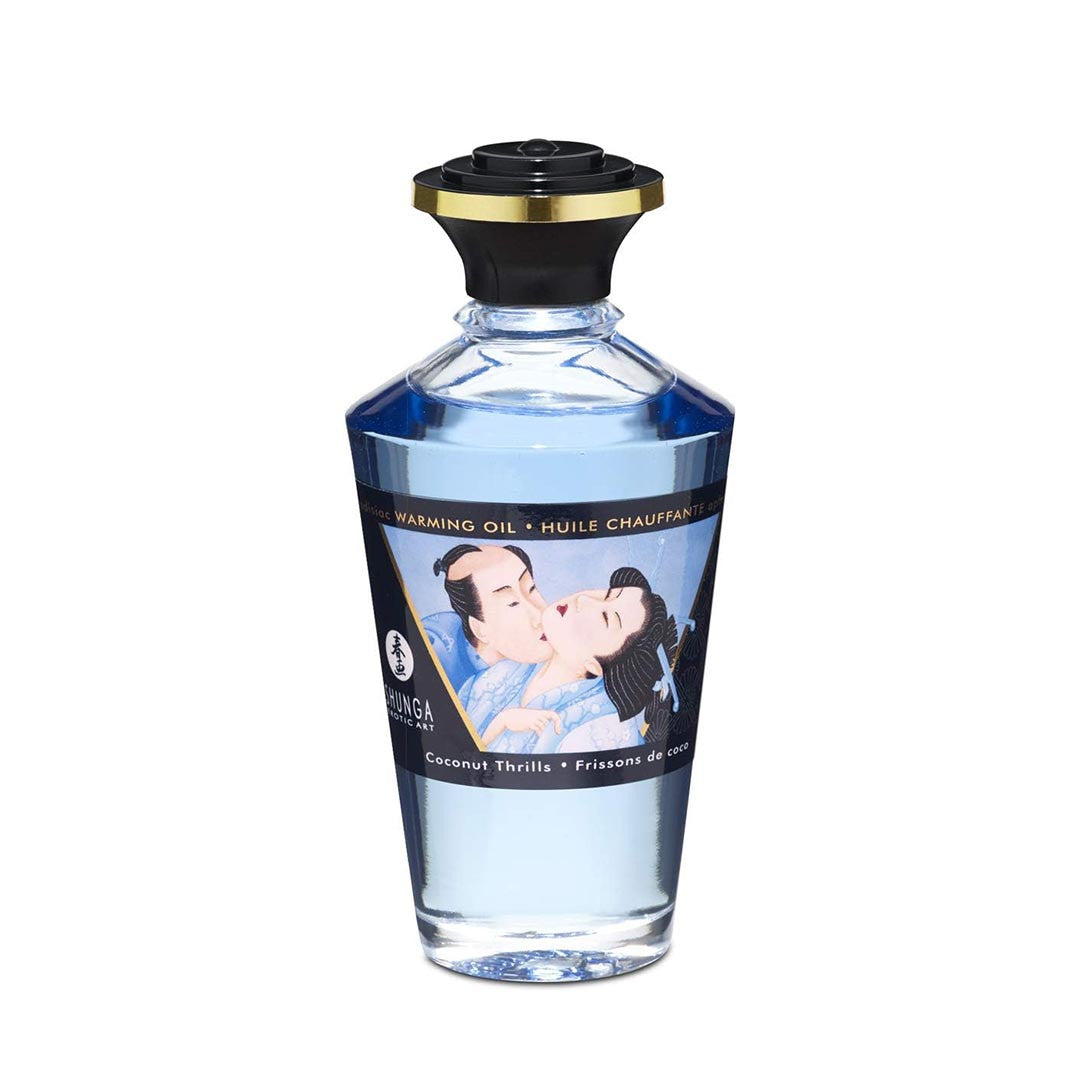 Huile de Massage Comestible bouteille saveur Coco