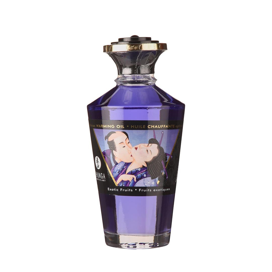 Huile de Massage Comestible bouteille saveur Fruits Exotiques