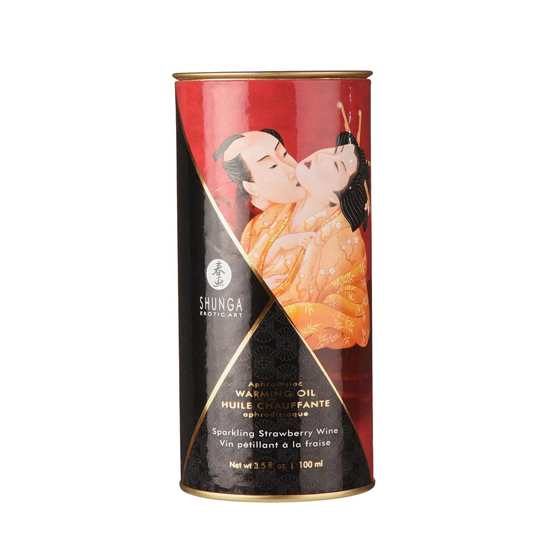 Huile de Massage Comestible boîte saveur Vin pétillant