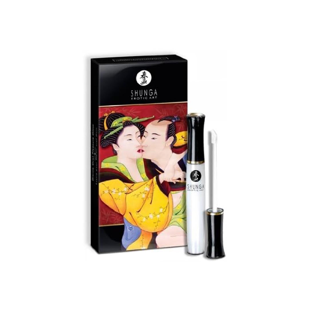Gloss Effet Chaud Froid  Plaisir Oral Divin 10ml - Vin pétillant - Shunga Erotic art