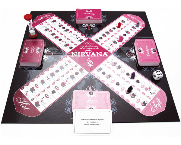Jeu érotique pour couple avec plateau pour atteindre le Nirvana