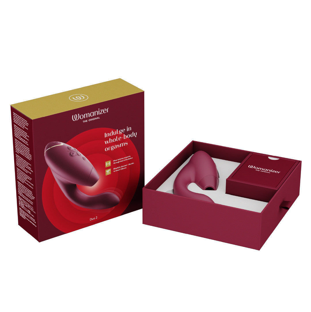 Womanizer Duo 2 – Stimulateur Clito & Point G