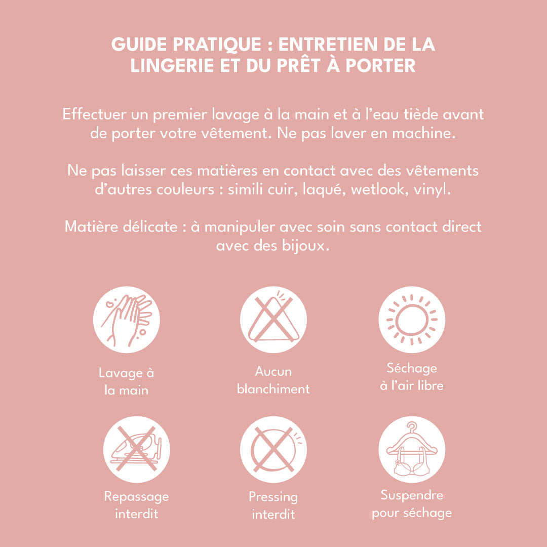 Nuisette Fluide Dentelles Linda - Confortable et Sexy - Sensual Lingerie
