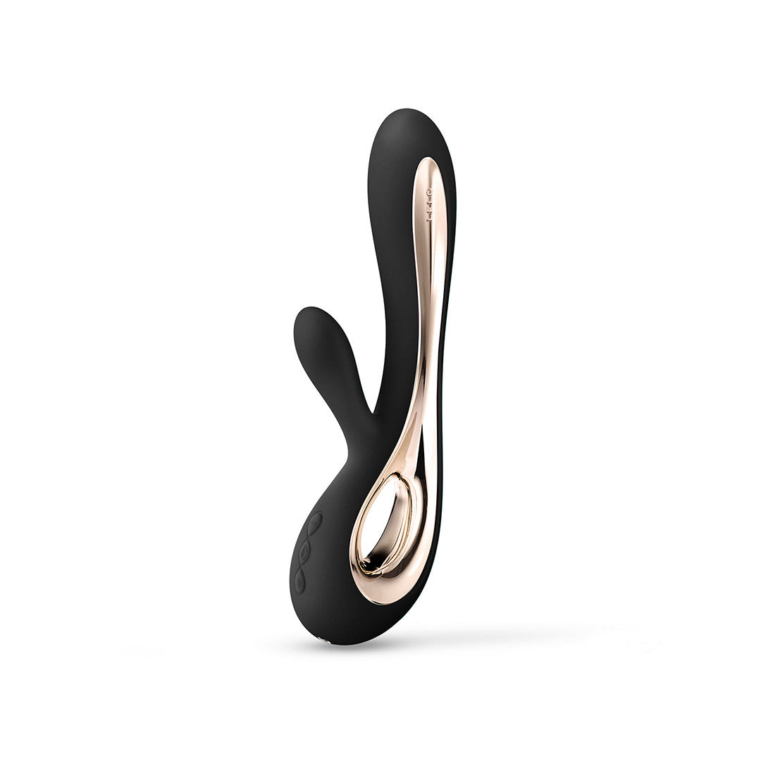 vibromasseur rabbit double stimulation soraya 2 lelo noir