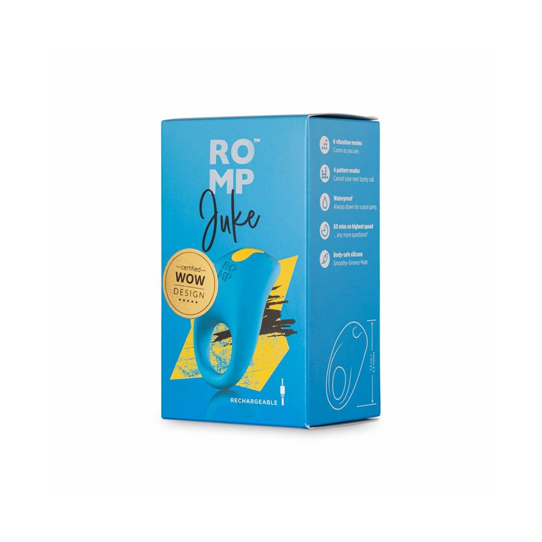 Cockring Vibrant Juke - Stimulation Clitoris et Pénis - ROMP