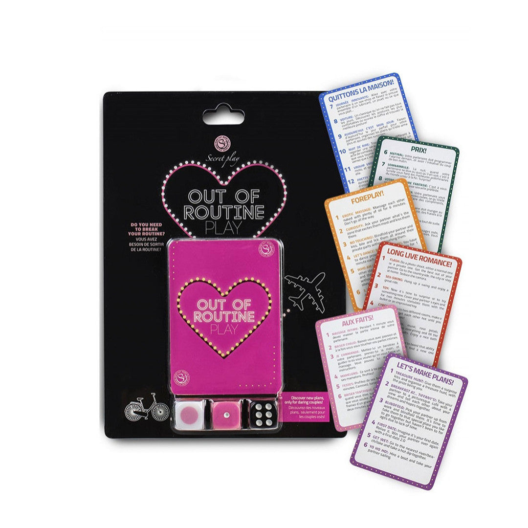 Jeux de cartes pour sortir de la routine - Secret Play