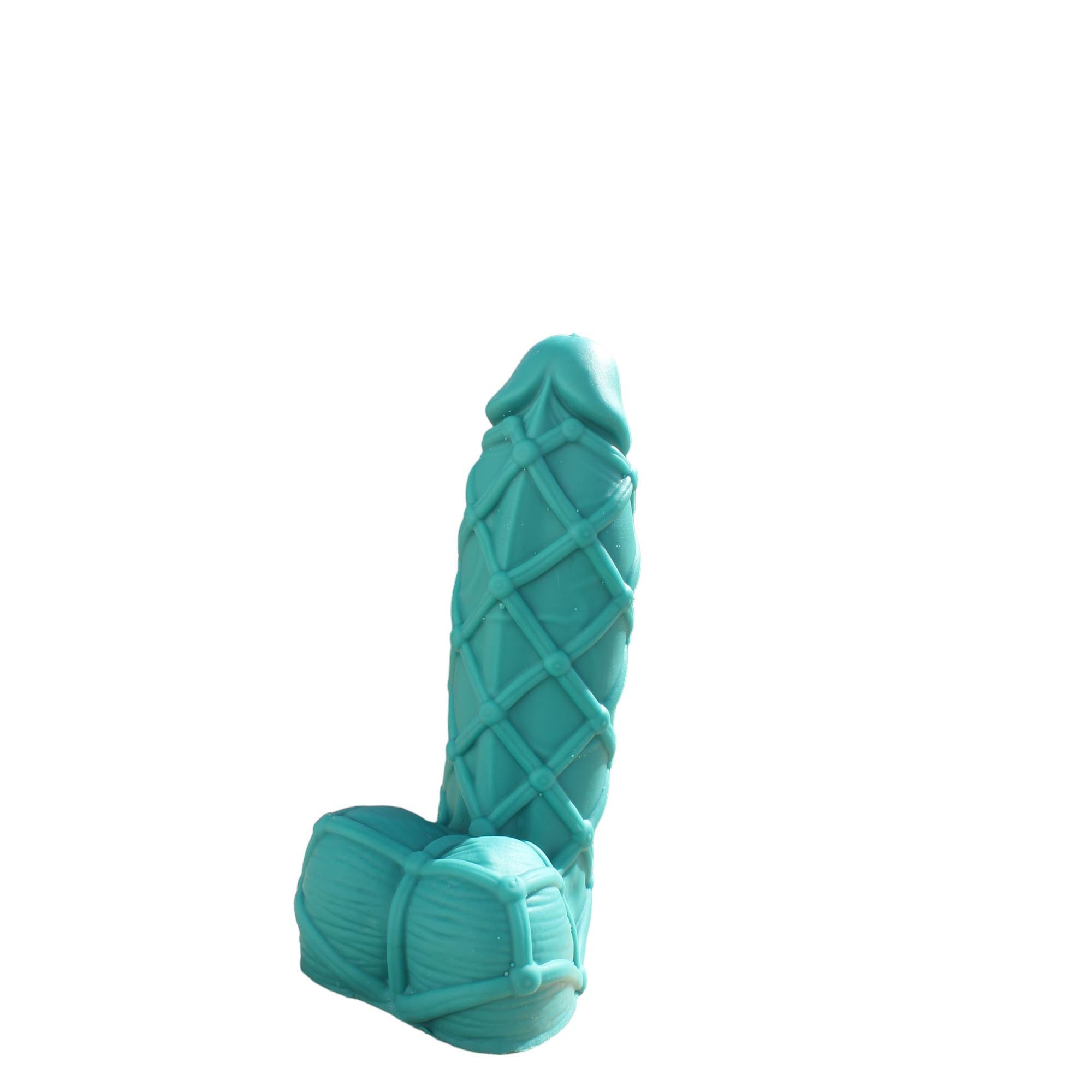 Gode Silicone Luxe Bleu - Badass