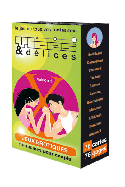 Jeu de carte Érotique Vices & Délices Saison 1
