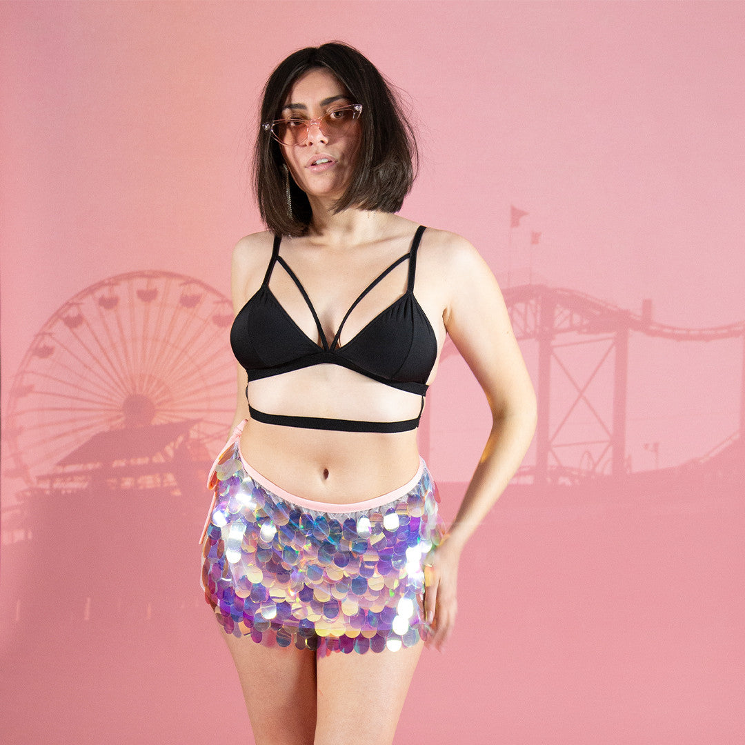 Jupe Tulle Sequins Zoé - Sois Belle