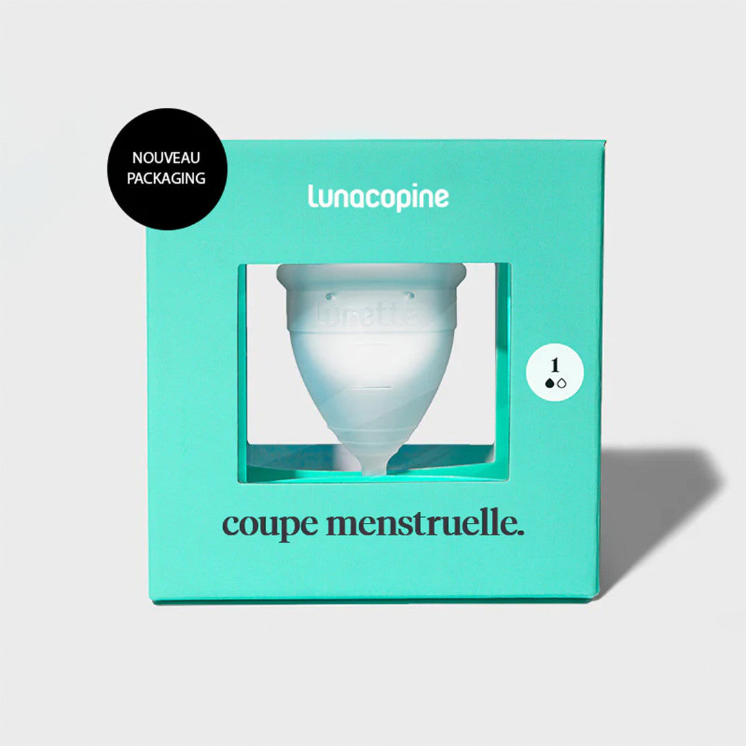 Packaging Cup Menstruelle Transparent