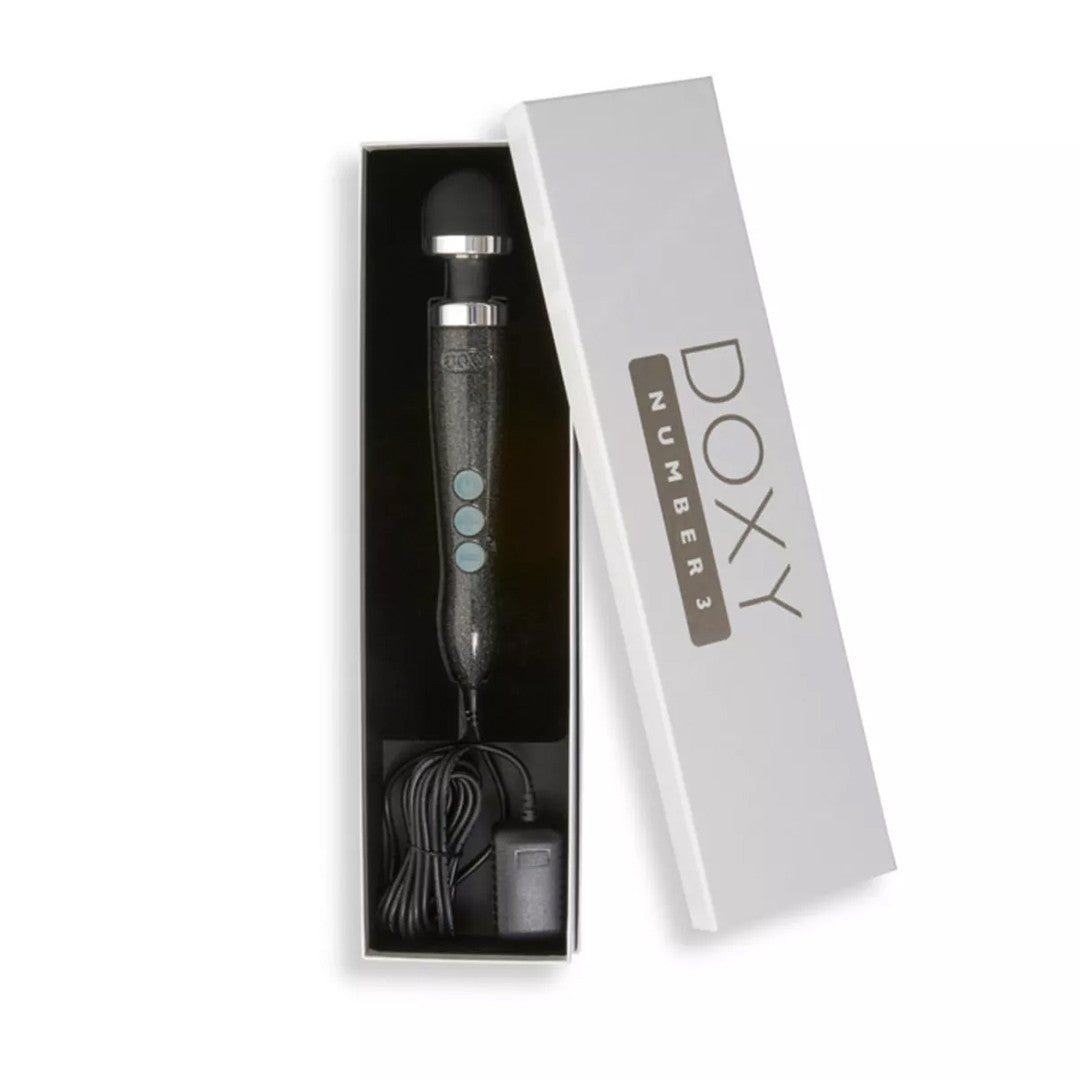 Wand Massager Compact Doxy N°3 Noir