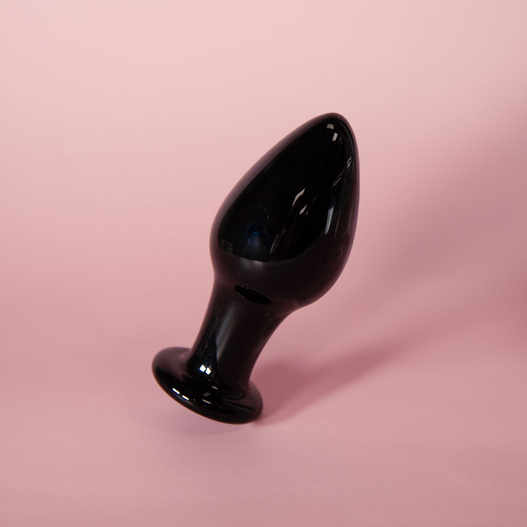 Plug Anal en Pyrex Noir