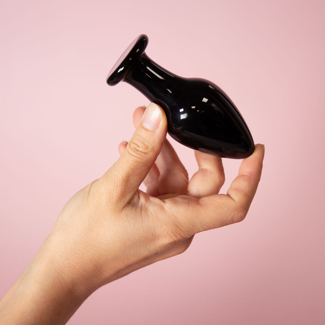 Plug Anal en Pyrex Noir
