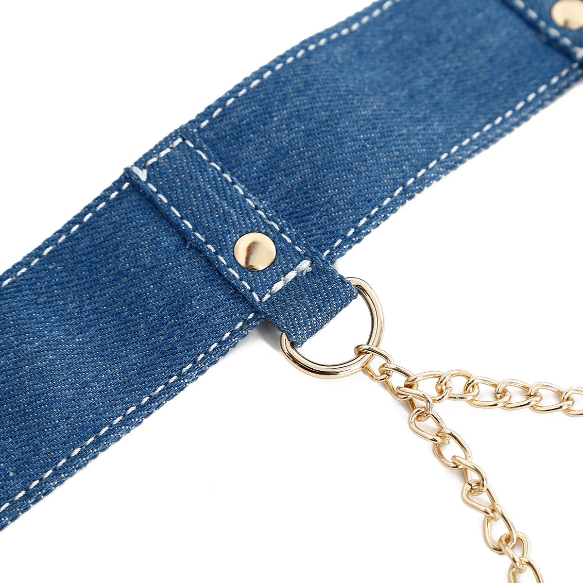 Collier Laisse en Jean