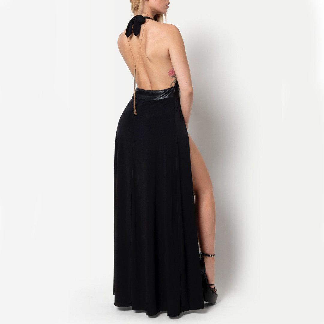 Robe en Lycra Isabella Noir