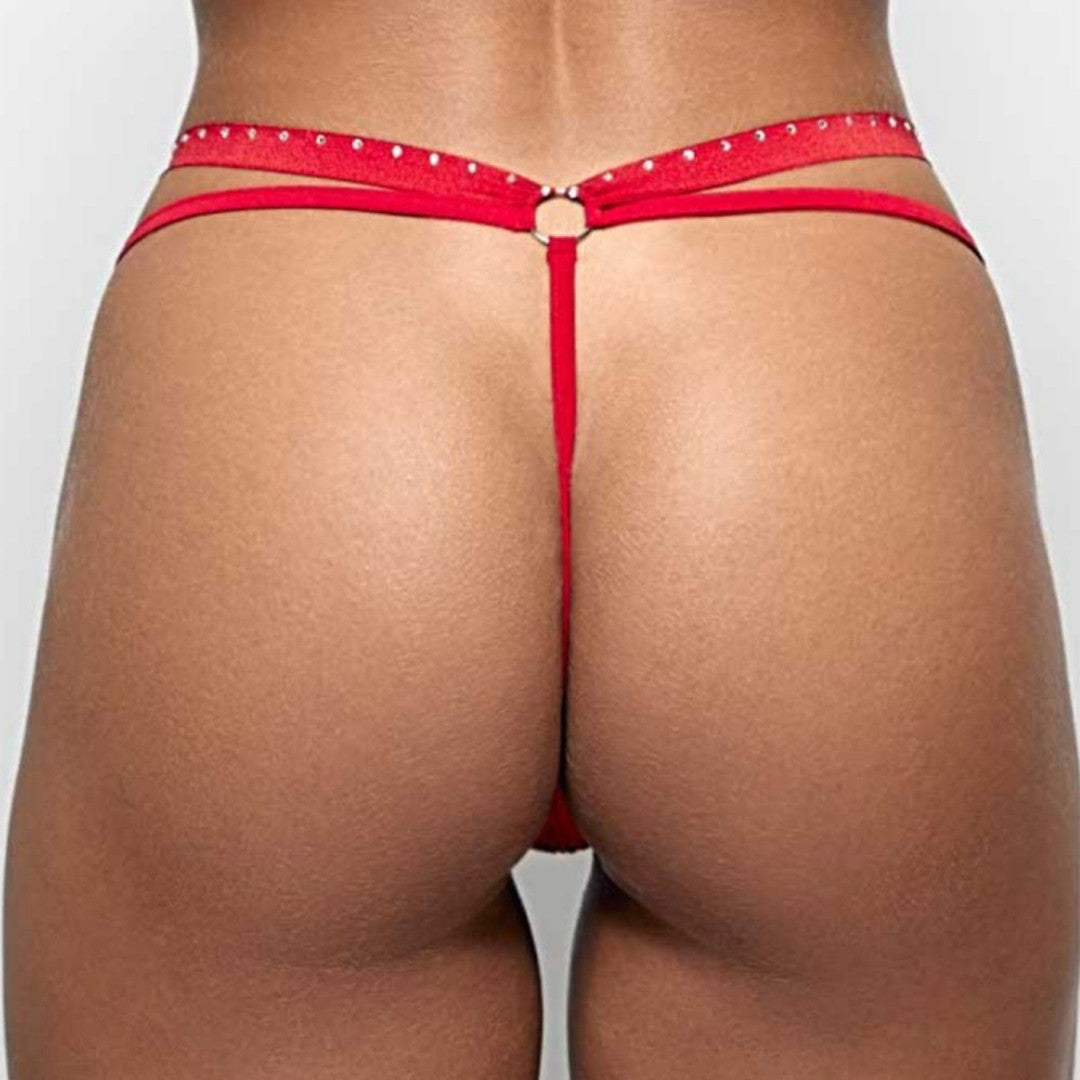 String Lycra Texa Rouge