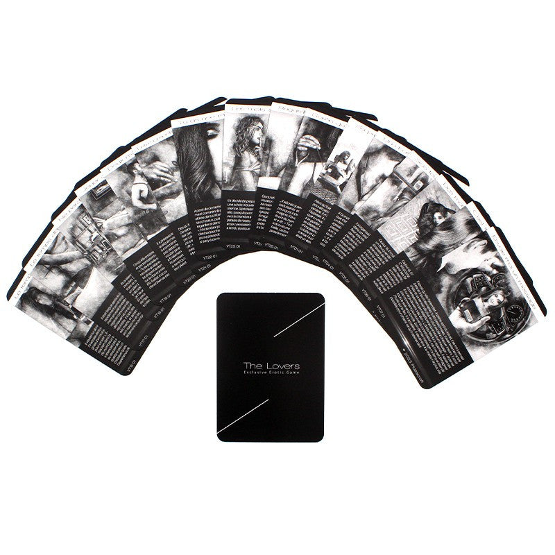 Jeu de cartes érotique Niveau 1 Histoires The Lovers