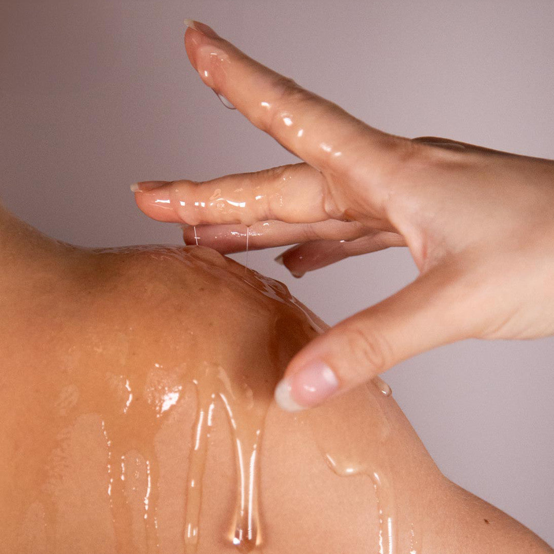 Gel lubrifiant et massage Nuru - Formule concentrée texture