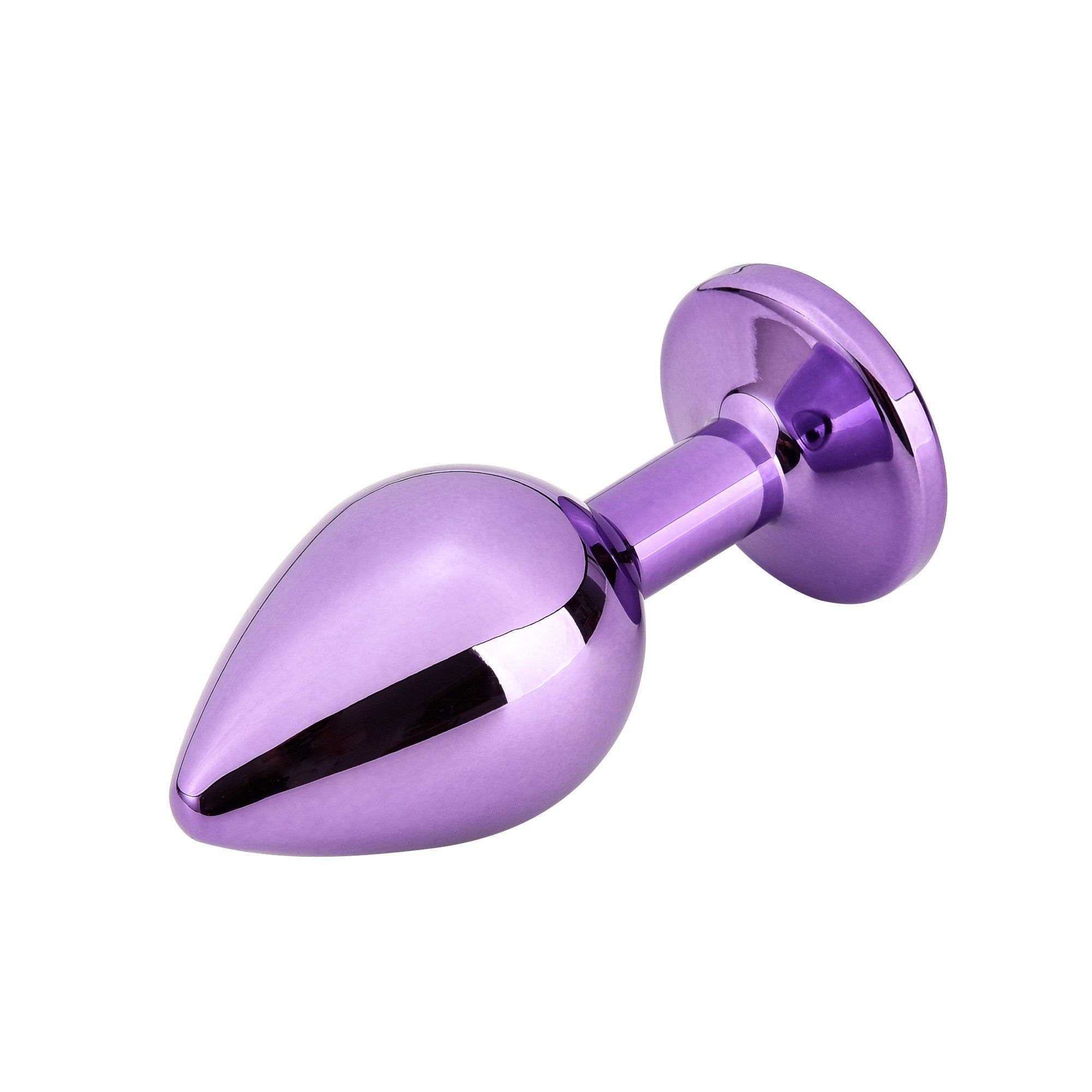 Plug Alu Violet Bijou Crystal