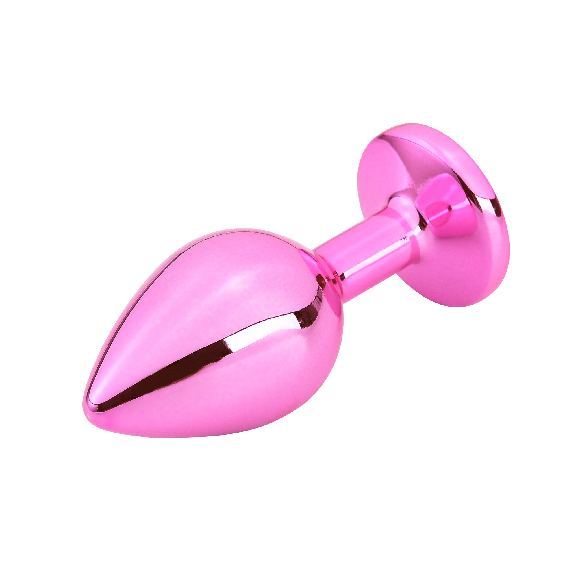 Plug Alu Rose Bijou Crystal