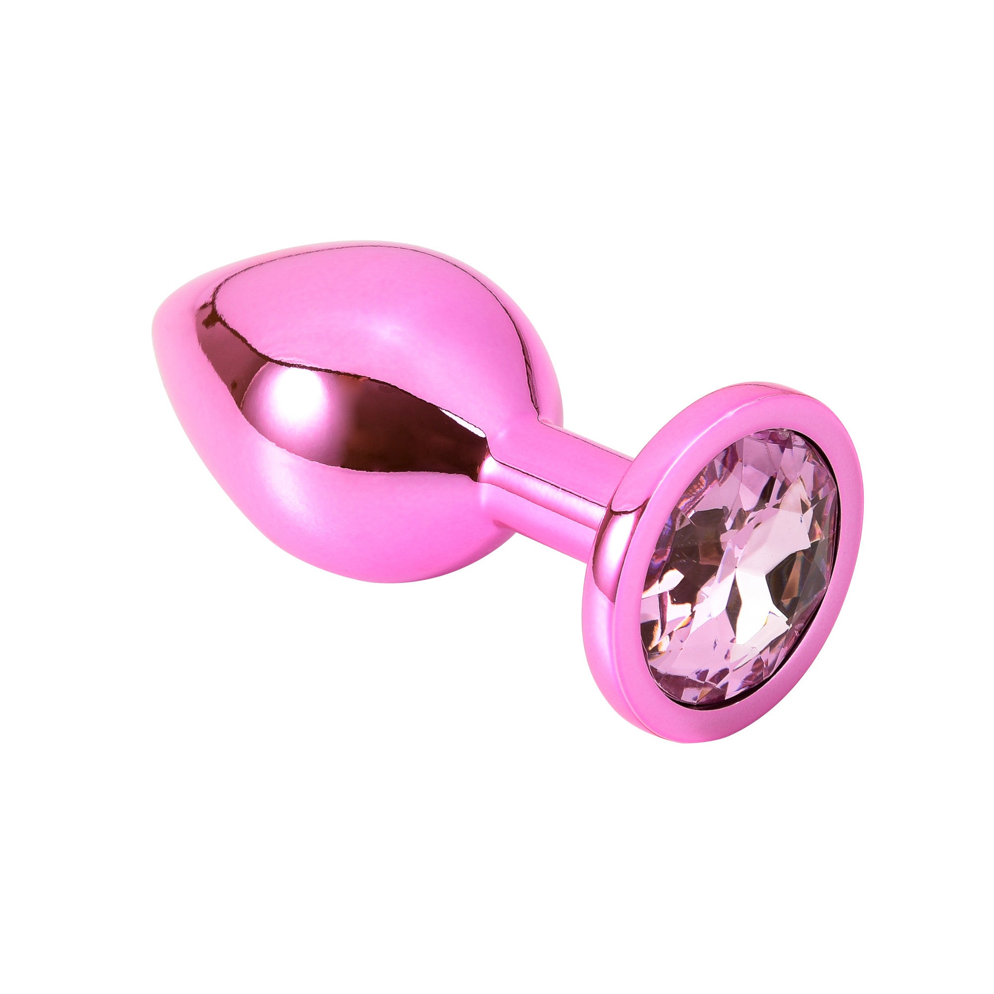 Plug Alu Rose Bijou Crystal