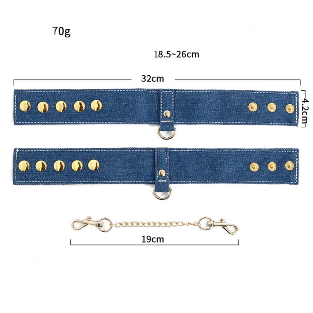 Menottes pour Mains en Jean