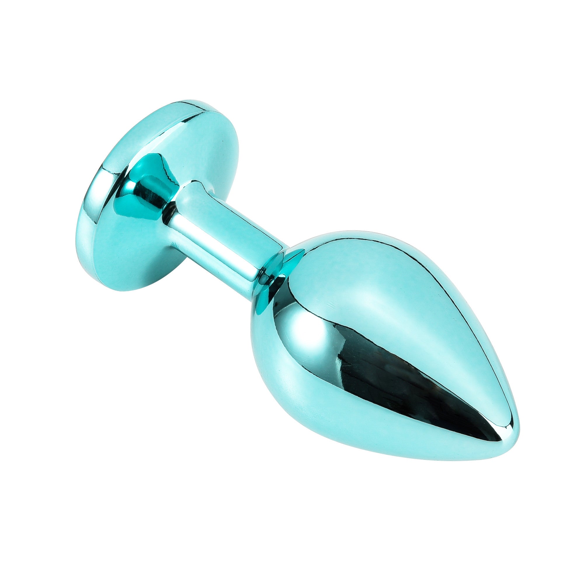 Plug Alu Bleu Bijou Crystal