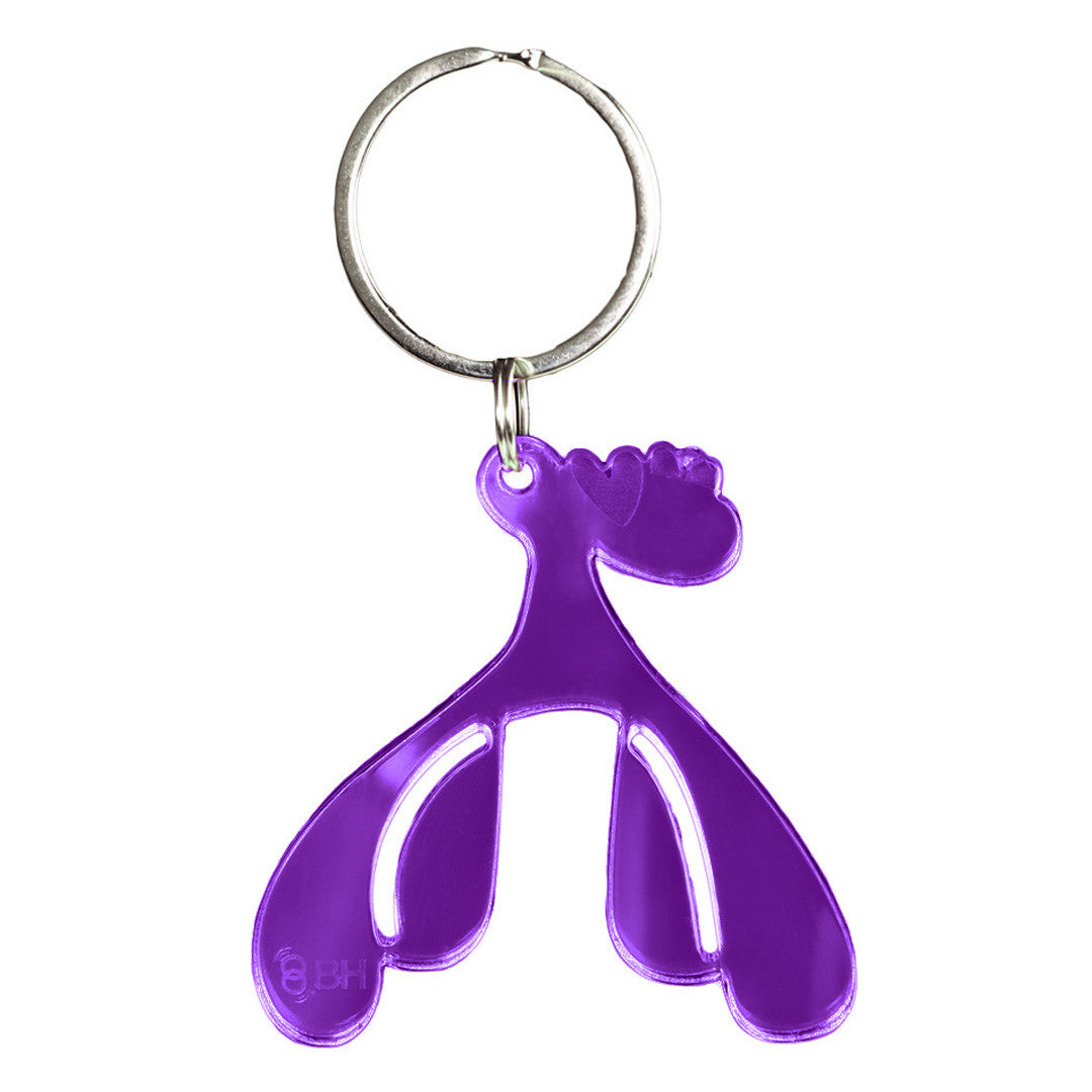 Porte clé Juju - Violet