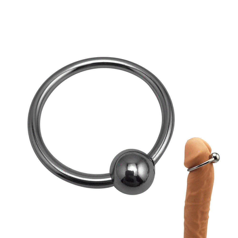 Cockring Boule Gland en Alu