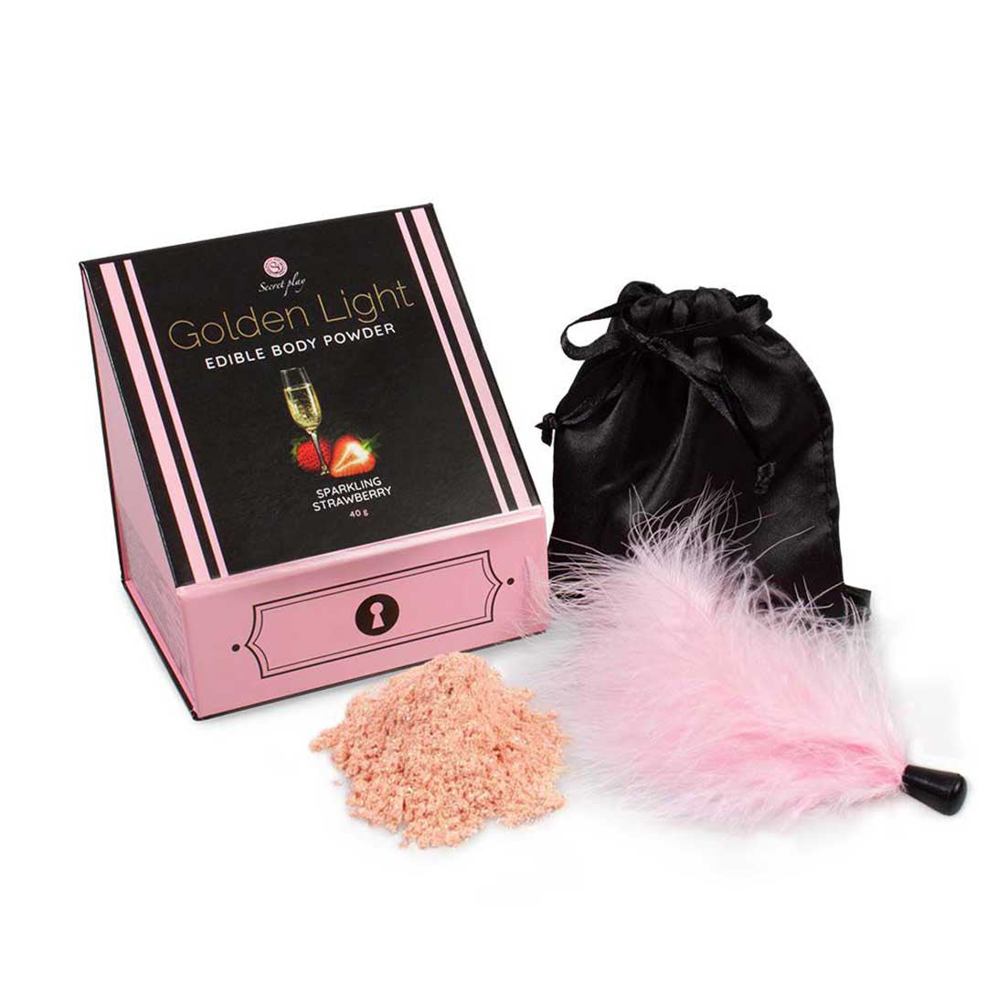 Poudre de Préliminaires Comestible Fraise