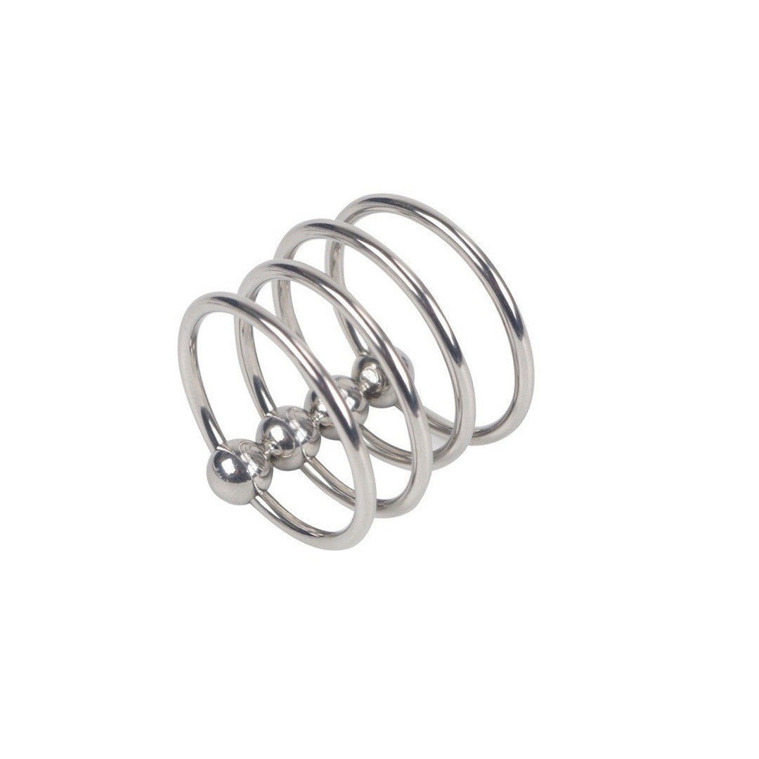 Cockring 4 Anneaux Boule