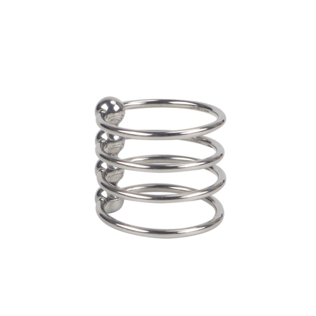 Cockring 4 Anneaux Boule