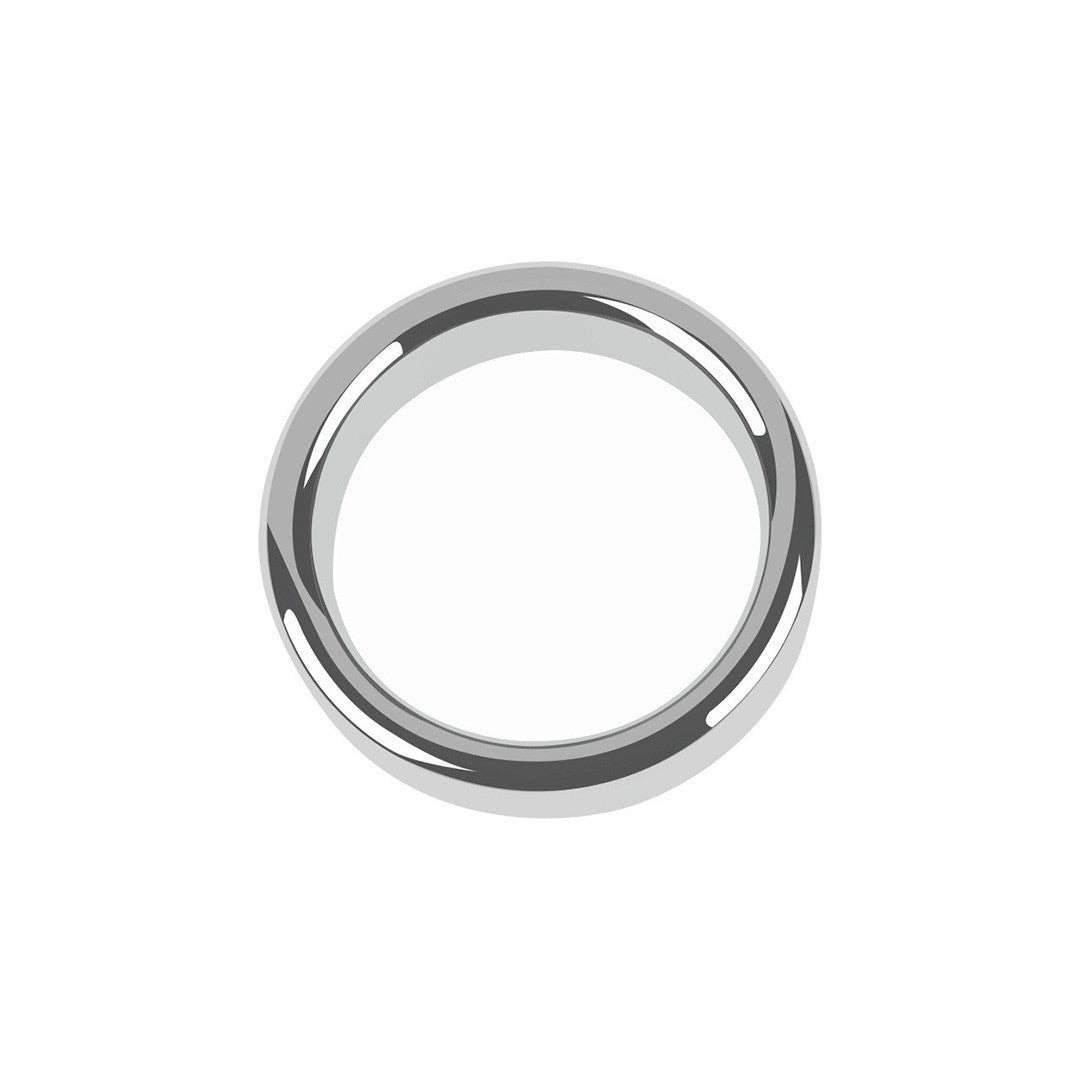Cockring Donut Alu Argent