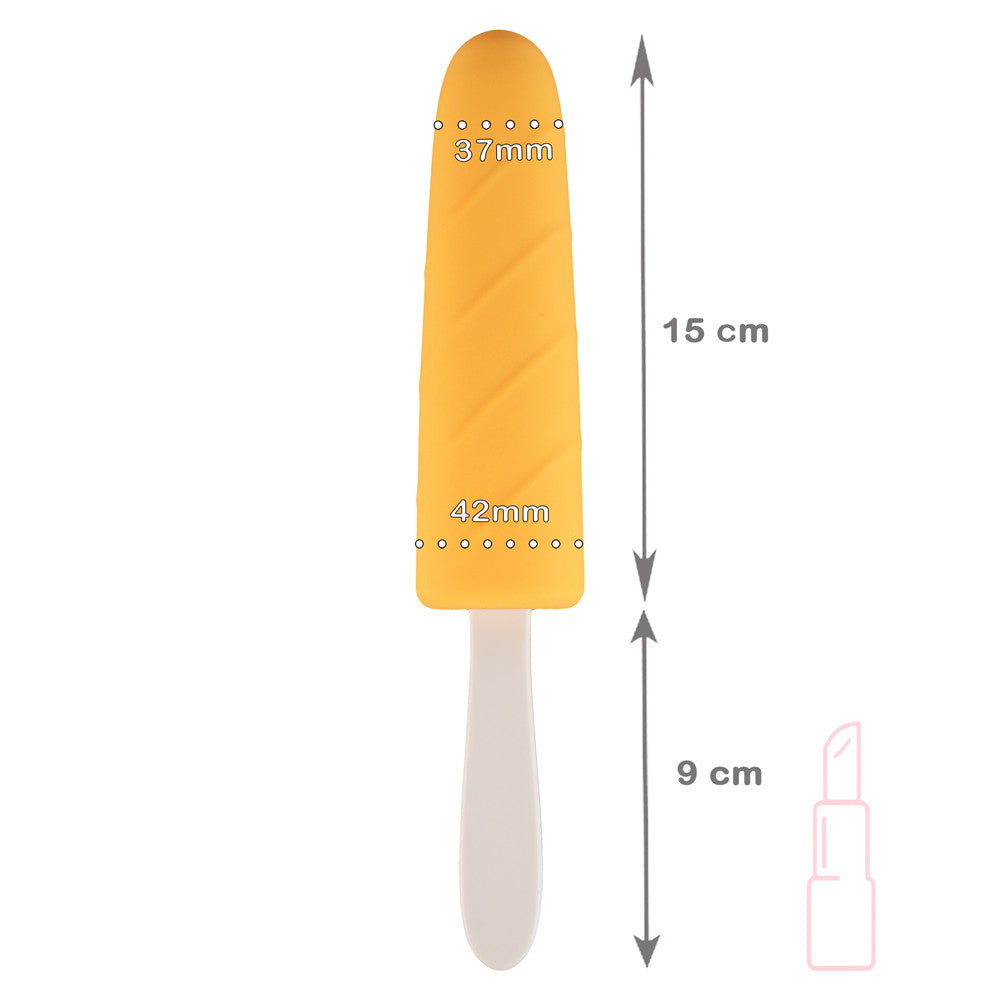 Gode Nervuré Silicone Sorbet
