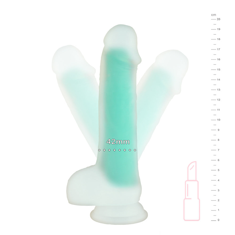 gode ventouse audace bleu avec dimensions