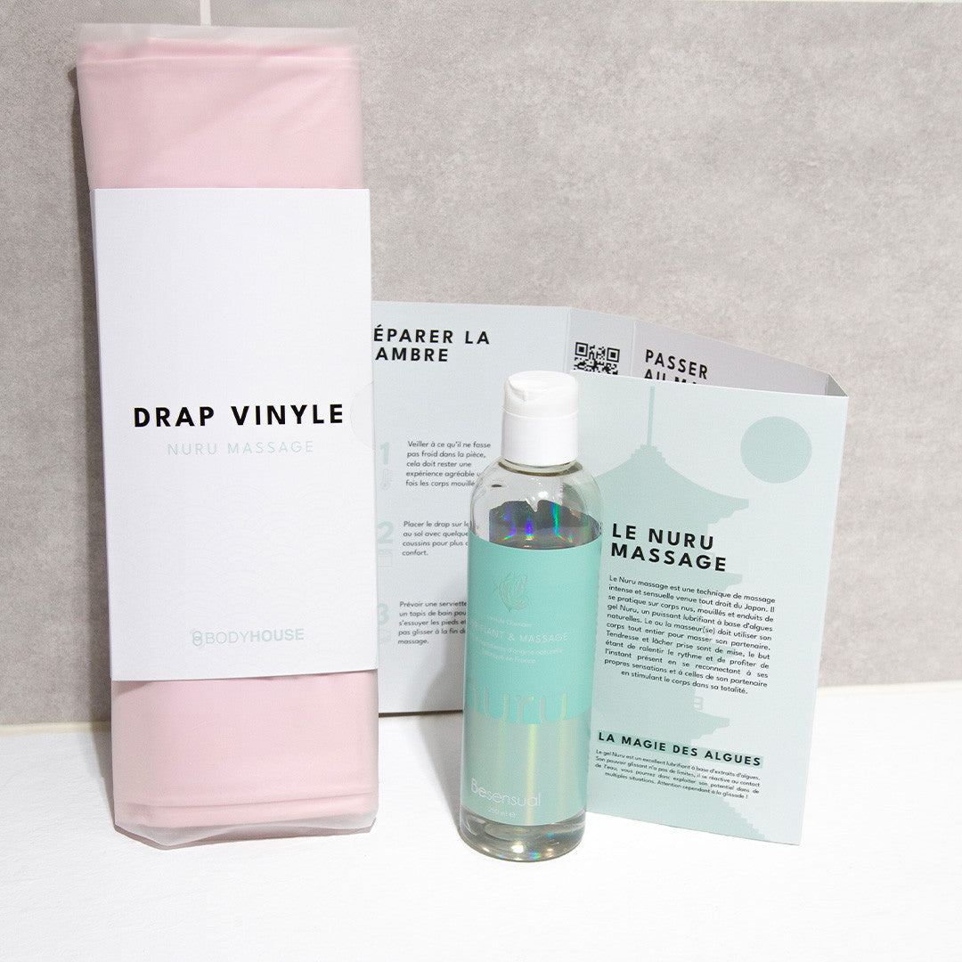 Drap étanche en vinyle Rose - Grand format