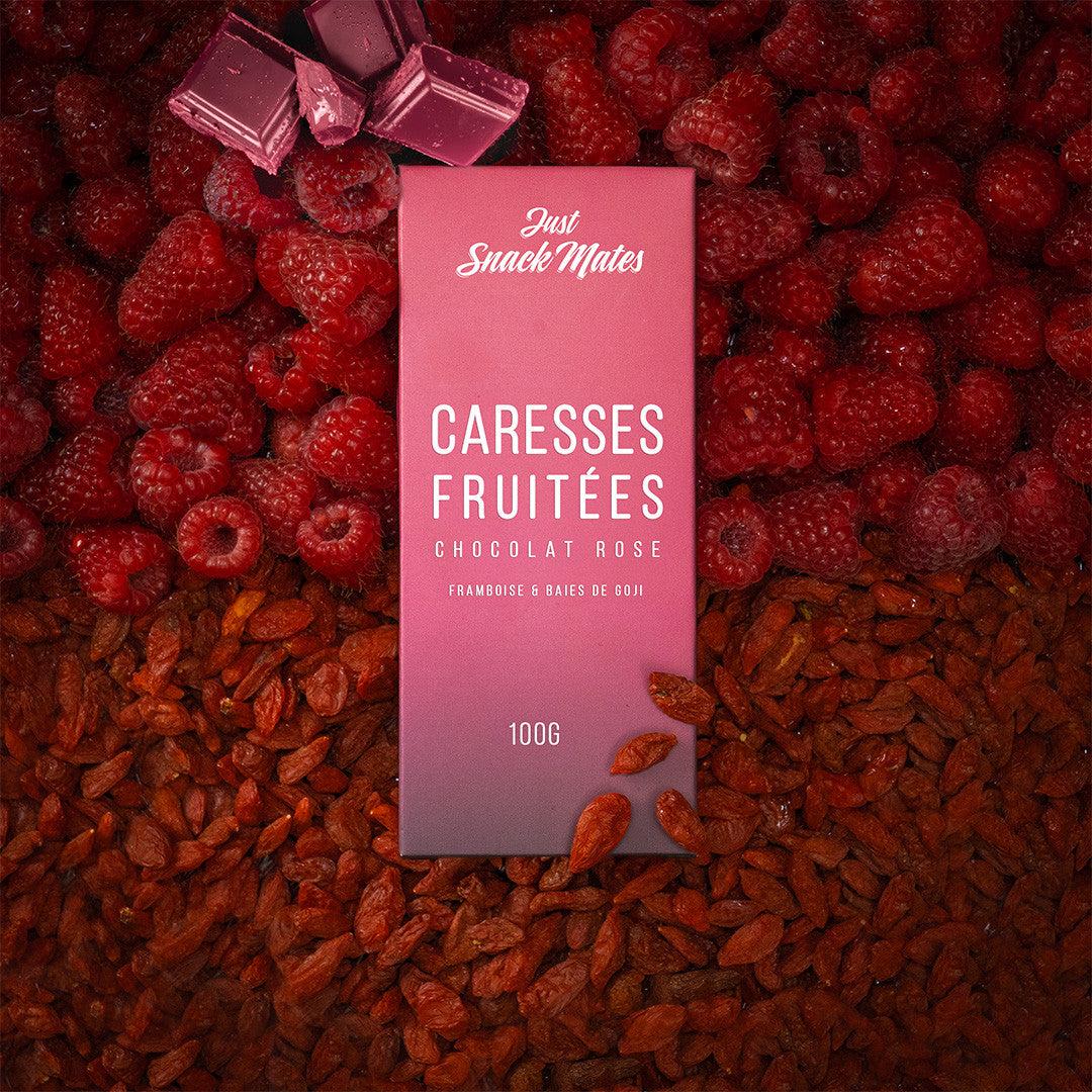 Chocolat Aphrodisiaque Parfum Classique 100gr Framboises baie de goji