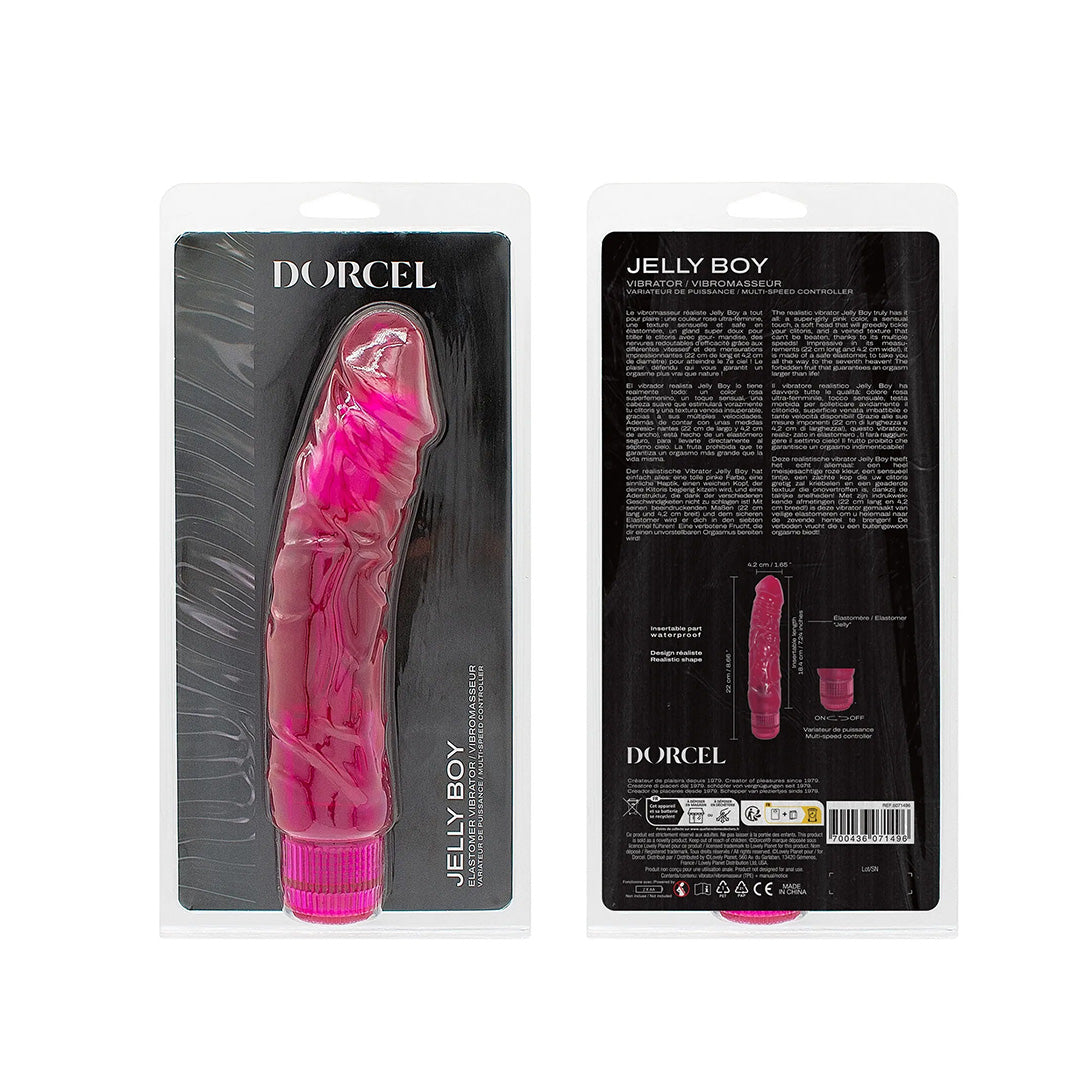 Vibromasseur Réaliste Jelly Boy