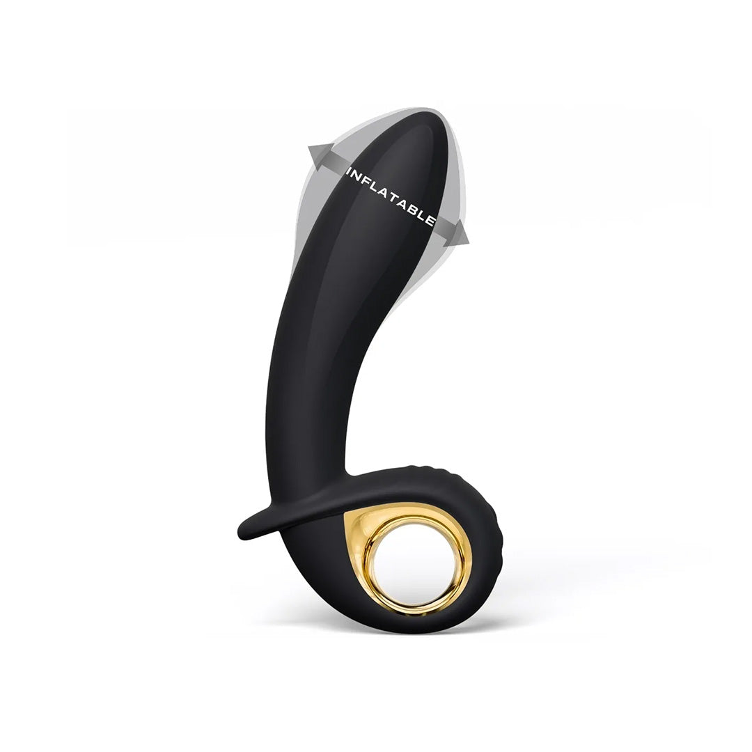 Vibromasseur gonflable 2 en 1 Vaginal et Anal Deep Expand