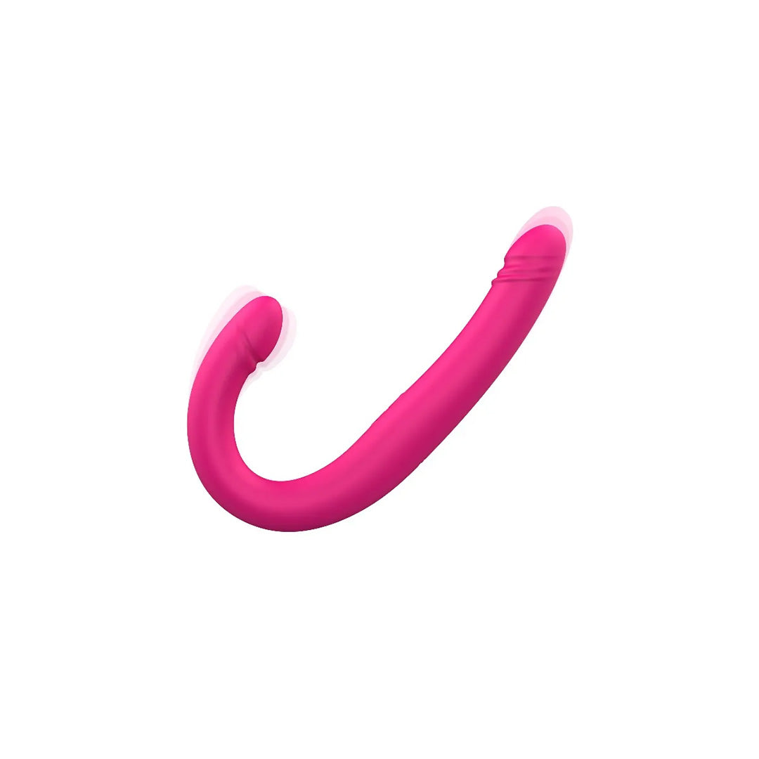 Vibromasseur Orgasmic Double Dong Rose
