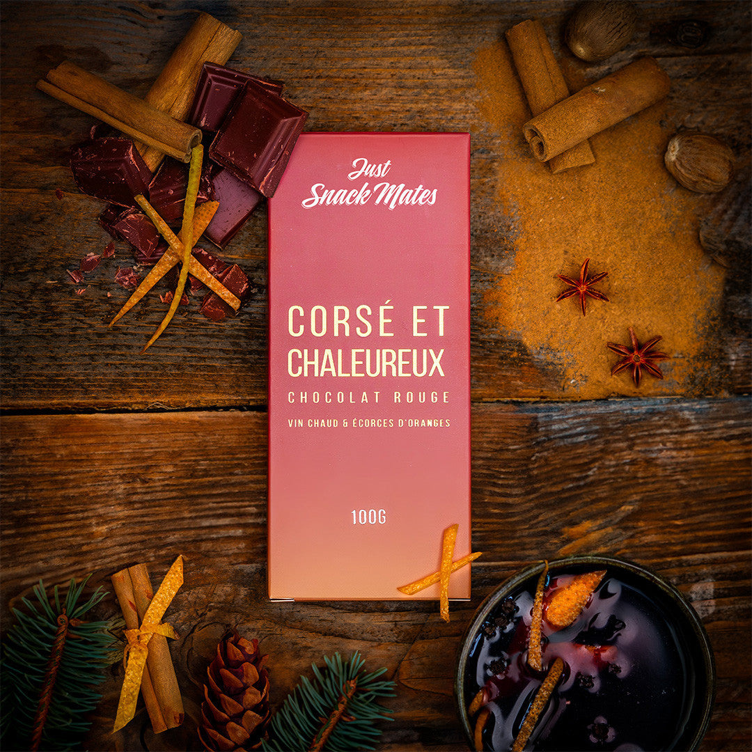 Chocolat Aphrodisiaque Parfum Classique 100gr Vin chaud orange
