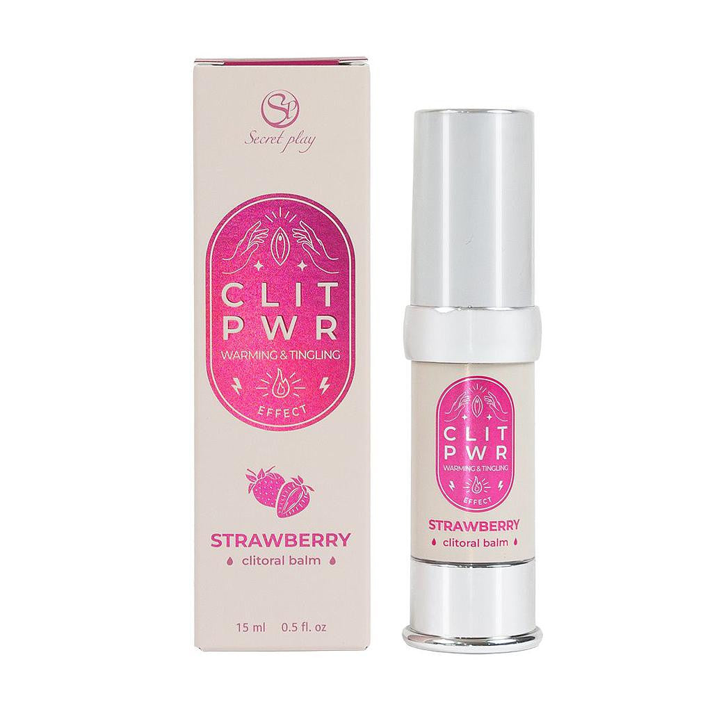 Baume Clitoris Effet Vibrant Fraise