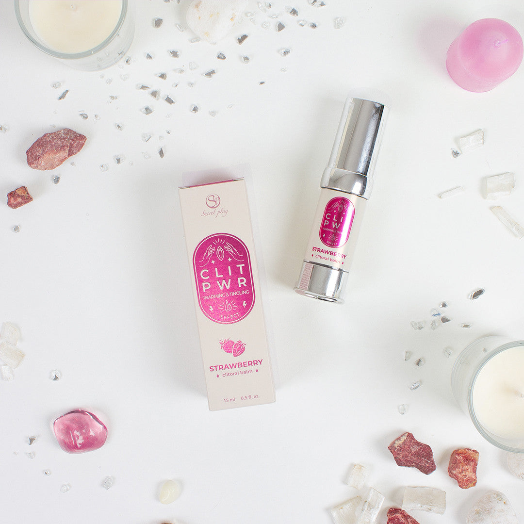 Baume Clitoris Effet Vibrant Fraise