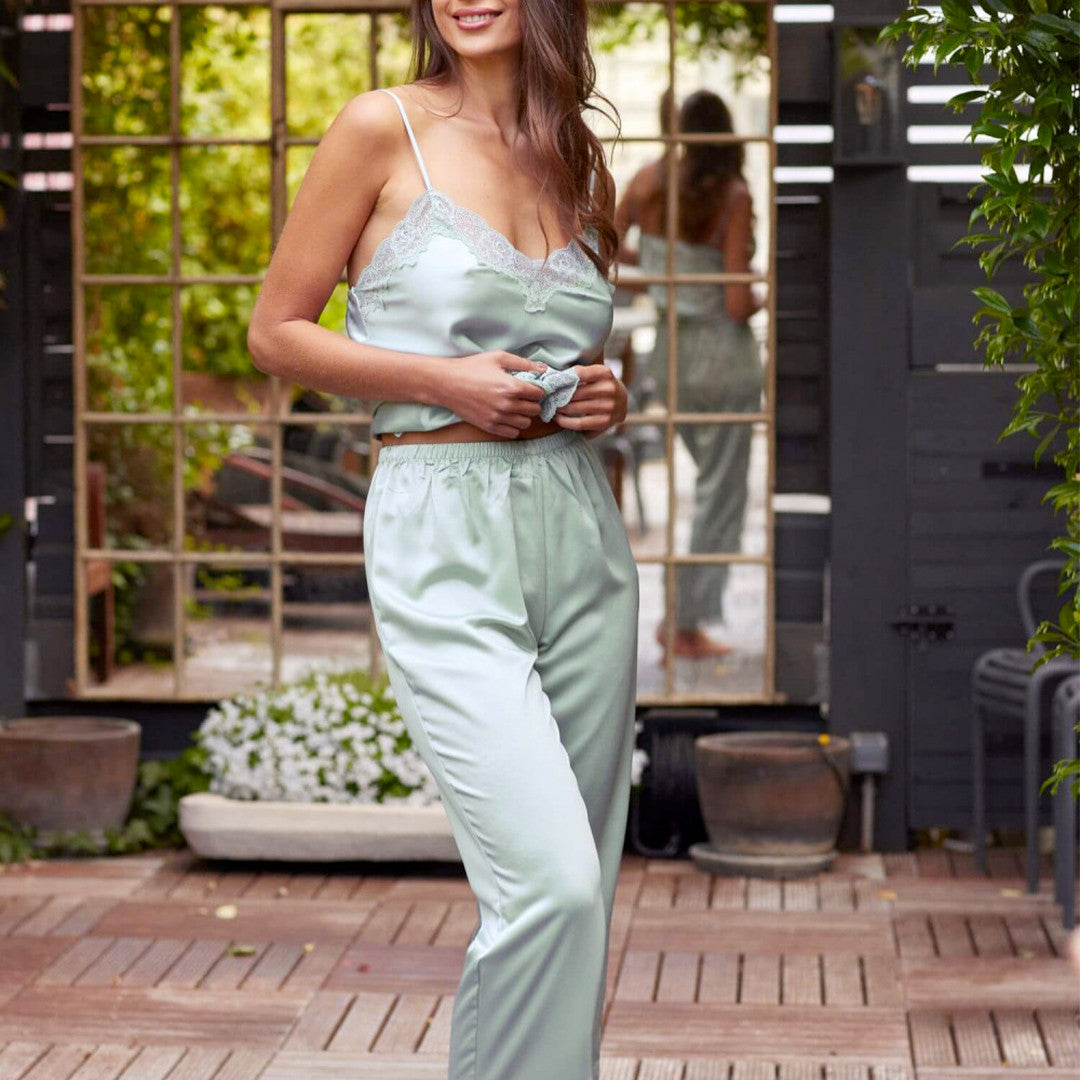 Pantalon Virgin Vert